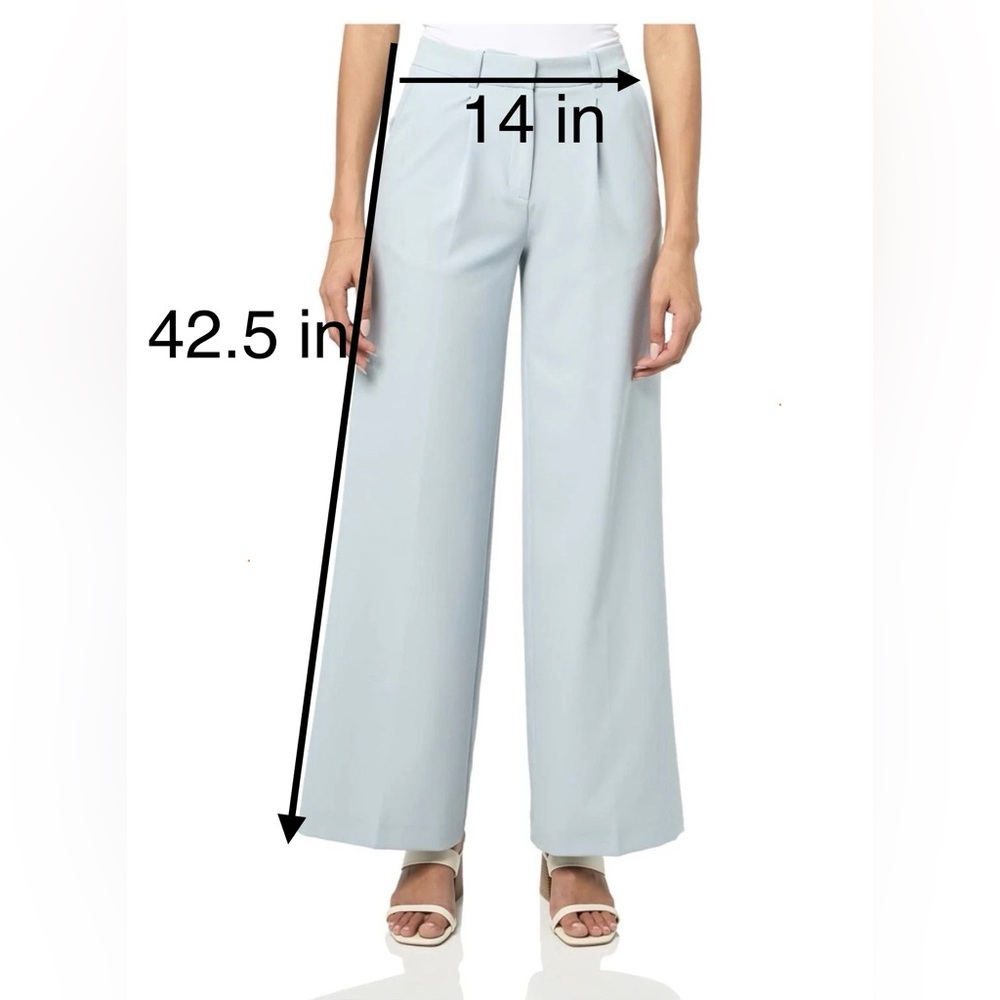 BOSS Jabla Wide Leg Dress Trousers New, size 2 - Picture 6 of 6